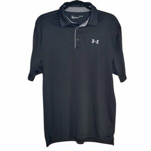 Under Armour Men Tech Polo Size Large Pre-Loved Performance Wear